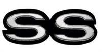 emblem grill, "SS"