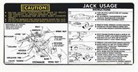 78-79 JACK INSTRUCTIONS DECAL