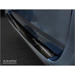 Black Stainless Steel Rear bumper protector suitable for Mercedes Vito / V-Class 2014-'Ribs' (Long version)