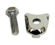 Distributor Hold-Down Clamp, Steel, Chrome, Bolt Mount