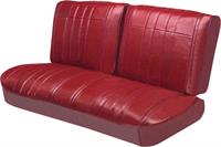 sätesklädsel röd vinyl, soffa