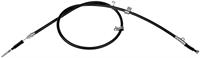 parking brake cable, 209,98 cm, rear left and rear right