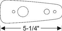 License light mounting pad