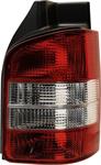 Set Achterlichten passend voor Volkswagen Transporter T5 2003-2015 (modellen met achterdeuren) - Rood/Wit