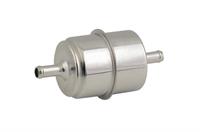 Fuel Filter; Chrome Plated Canister, 5/16"