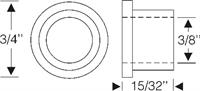 Gearshift bushing