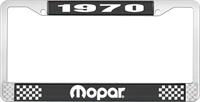 nummerplåtshållare 1970 mopar - svart