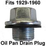 Oil Drain Plug Replacement Fits 1929-1959