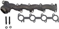 Exhaust Manifold, Cast Iron, Natural, Ford, Lincoln, Mercury, 4.6L, Passenger Side, Each