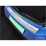 RVS Achterbumperprotector passend voor Smart ForFour (W453) 2014-2020 & FL 2020- incl. EQ 'Ribs'