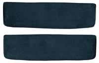 1955-59 Chevrolet/GMC Truck	 Carpet Door Panel Inserts	 w/o Cardboard Backing	 2-Piece	 Daytona	 Dark Blue