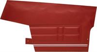 1967 IMPALA / SS CONVERTIBLE RED NON-ASSEMBLED REAR PANELS