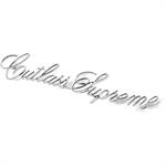 1973-77 Oldsmobile Cutlass Supreme	 Die-Cast Fender Emblem	 Cutlass Supreme Script