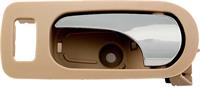 interior door handle - front left - chrome lever+beige housing (neutral)