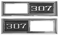 Bezel, Marker, 1968 Chevelle/El Camino, Front, 307