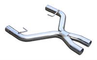 Crossover Pipe, X-Pipe, Stainless Steel, Natural, 2.50 in. Diameter, Ford, 4.6L, Kit