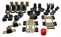 Bushing Kit, Polyurethane, Black