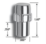 lug nut, 1/2-20", No end, 40,6 mm long, Shank