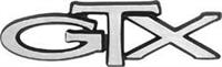 emblem "GTX" baklucka / baksäte
