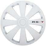 4-Delige Wieldoppenset RS-T 15-inch wit