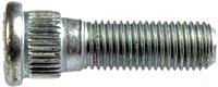 M12-1.50 Serrated Wheel Stud - 15.87mm Knurl, 44.5mm Length