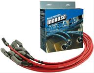 Spark Plug Wires, Ultra 40, Spiral Core, 8.65mm, Blue, 45 Degree Boots, Ford, 289/302, Set