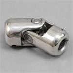 Steering Universal Joint, Pinch Bolt, Stainless Steel, Polished, 17mm DD, 3/4 in. DD, Each