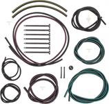 Headlight Hose Set, with Color Hoses