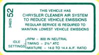 Emission Decal 440-4V