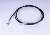 Speedometer Cable, Push-on, Black Plastic Jacket, 100.1" Length