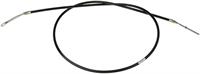 parking brake cable, 249,50 cm, rear right