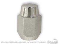 lug nut, 1/2-20", No end, conical 60°