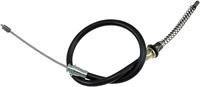 parking brake cable, 68,99 cm, intermediate, rear left and rear right