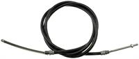parking brake cable, 253,37 cm, rear right