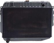 1966-69 MOPAR B-BODY REPLACEMENT 3 ROW COPPER RADIATOR - BIG BLOCK MANUAL