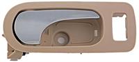 interior door handle - front right - chrome lever+beige housing (neutral)