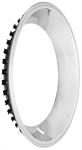 Trim Ring, 15" X 7" Rally Wheel, Square Lip, Stainless