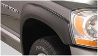 Fender Flares, OE Style, Front, Black, Dura-Flex Thermoplastic, Dodge, Sold as a Pair