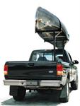 Truck Racks - Removable Pickup Rack - Steel & Aluminum - White Moonlighter