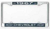 License Plate Frame,Chrm,1967