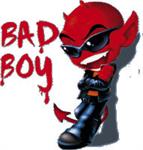 Sticker Bad Boy - 12x11cm