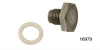 Drain plug, rear end,original style; ea