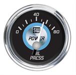 Oil pressure, 52.4mm, 0-80 psi, electric