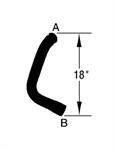 Curved Radiator Hose