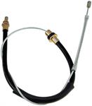 parking brake cable, 101,40 cm, rear left and rear right
