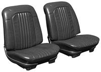 Seat Upholstery, 1971-72 Chevelle, Front Buckets DI