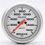 Brake pressure, 67mm, 0-1,600 psi, electric