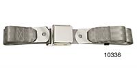 Seat belt, one personset, front, gray