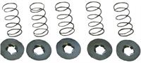 Assist Springs, Spacers, for use with Mini Latches, Steel, Natural, Kit