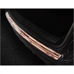 Stainless Steel Rear bumper protector 'Deluxe' suitable for Porsche Cayenne III 2017- 'Performance' Brushed Copper/Copper Carbon